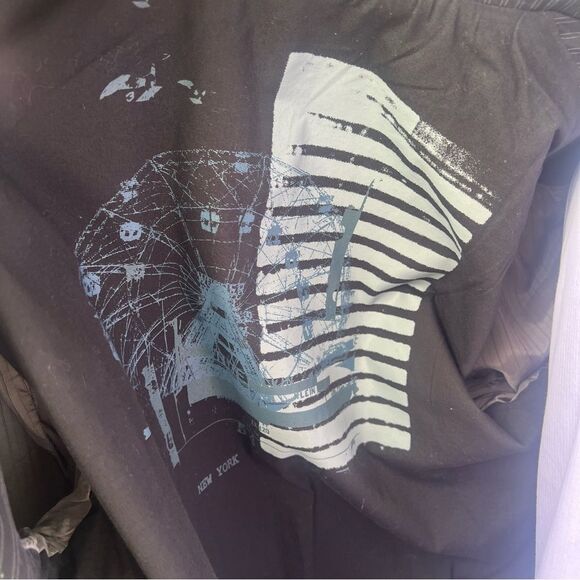 Calvin Klein Men’s Black Striped Cotton Blazer Sz‎ S Tailored Lined Classic - Picture 10 of 10